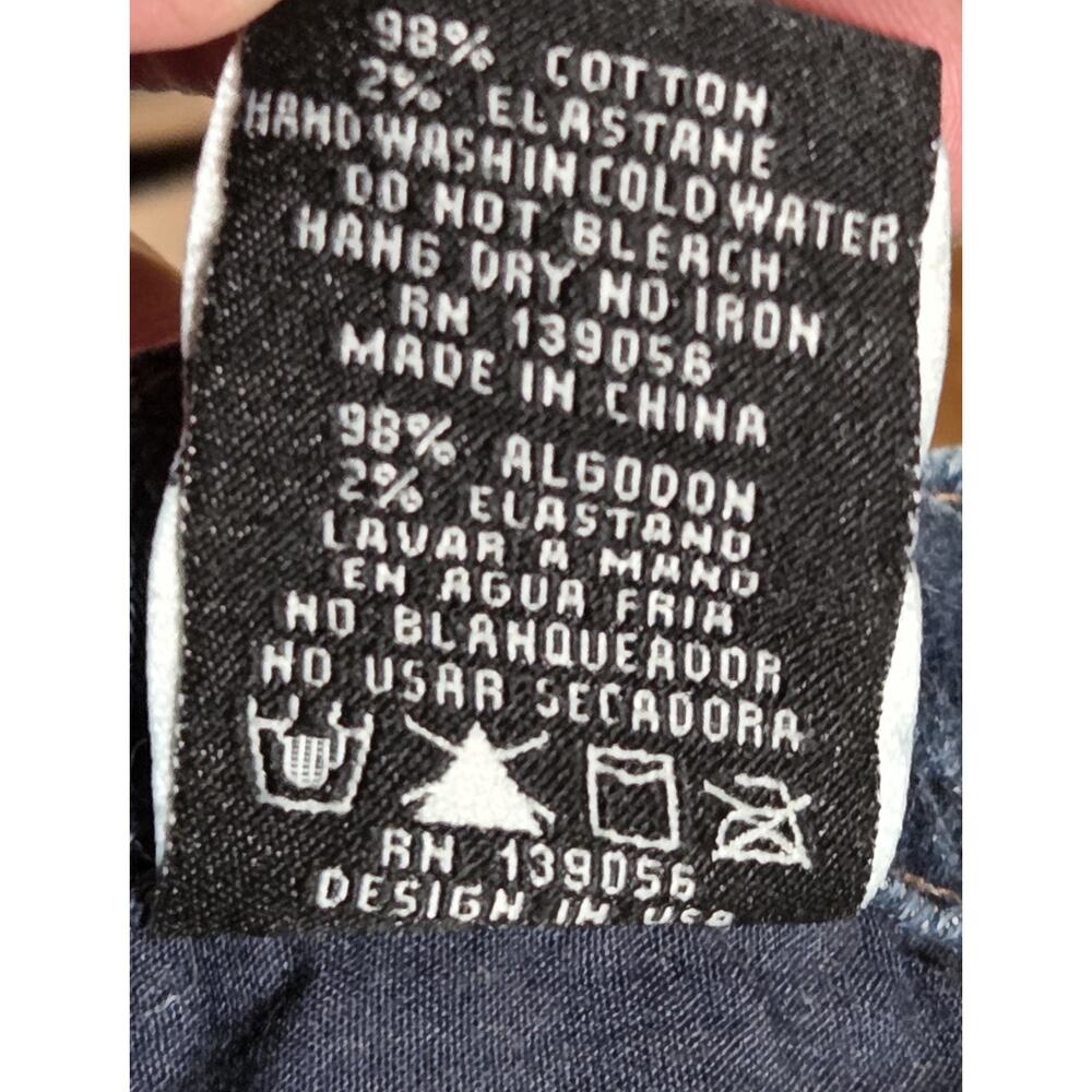 Grace In LA Jeans Size 31 Womens Bootcut Blue Easy Fit Embellished Y2K - Picture 11 of 11